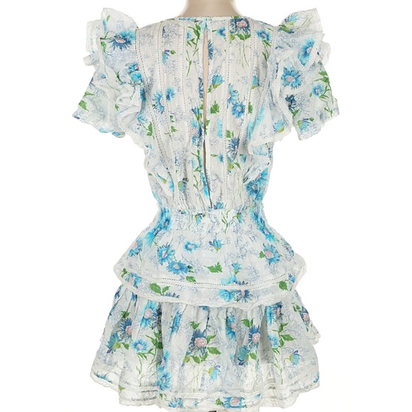 Floral Ruffle Dress - Picture 2 of 3